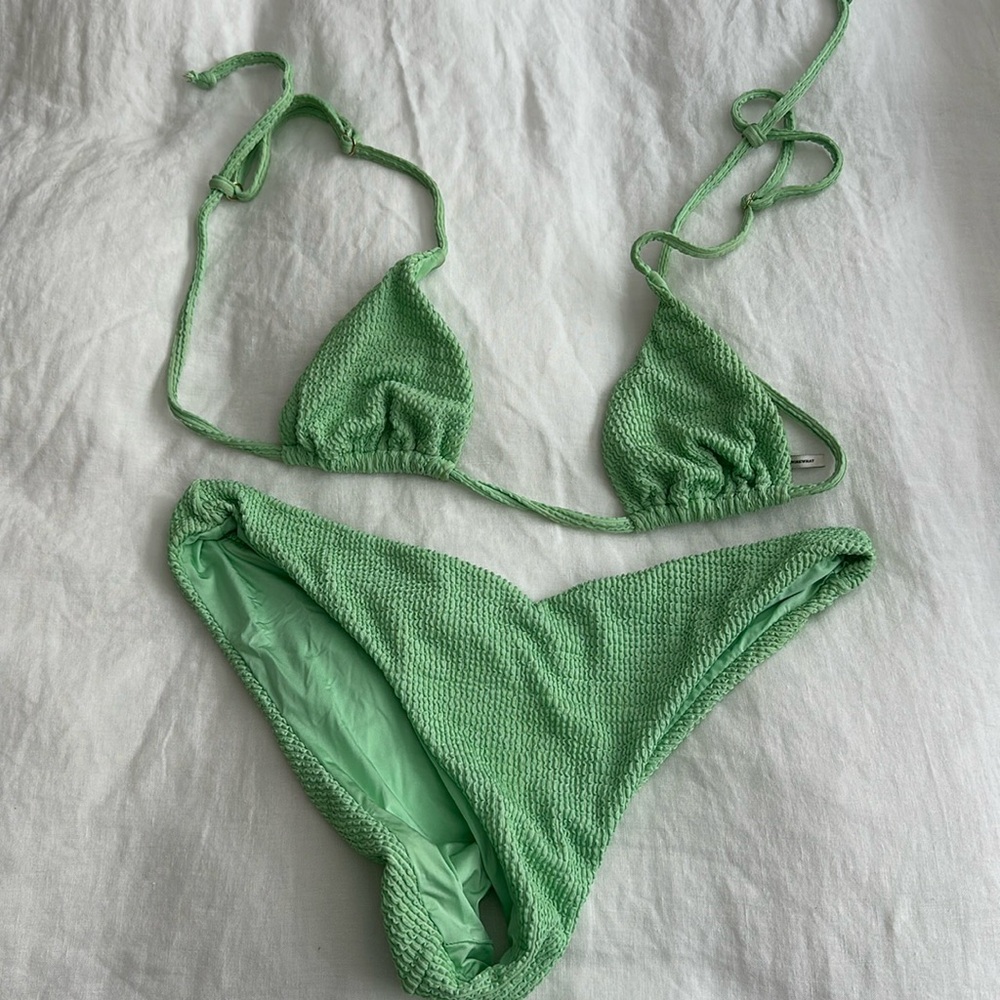 We Wore What scrunch bikini